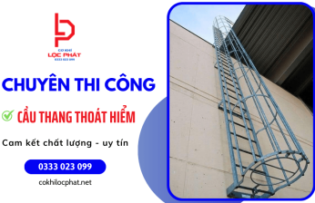 Dịch vụ thi công cầu thang thoát hiểm - Cam kết chất lượng, an toàn