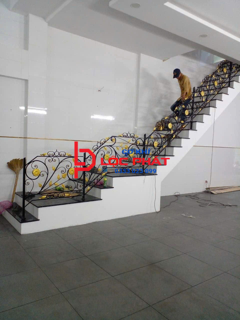 Làm lan can cầu thang tại Quận Tân Bình trọn gói