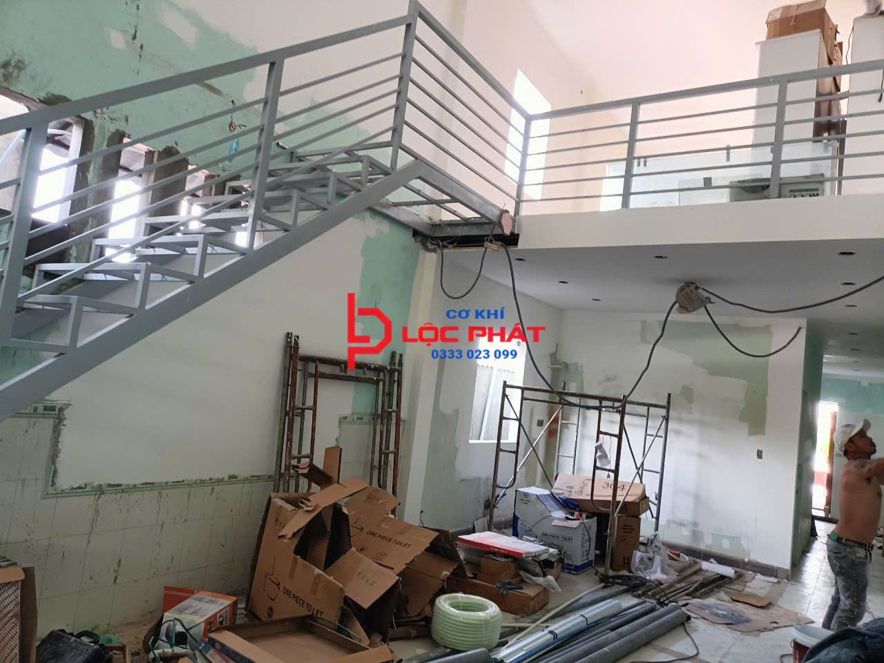 Lan can cầu thang tại Bình Thạnh giá rẻ chuyên nghiệp
