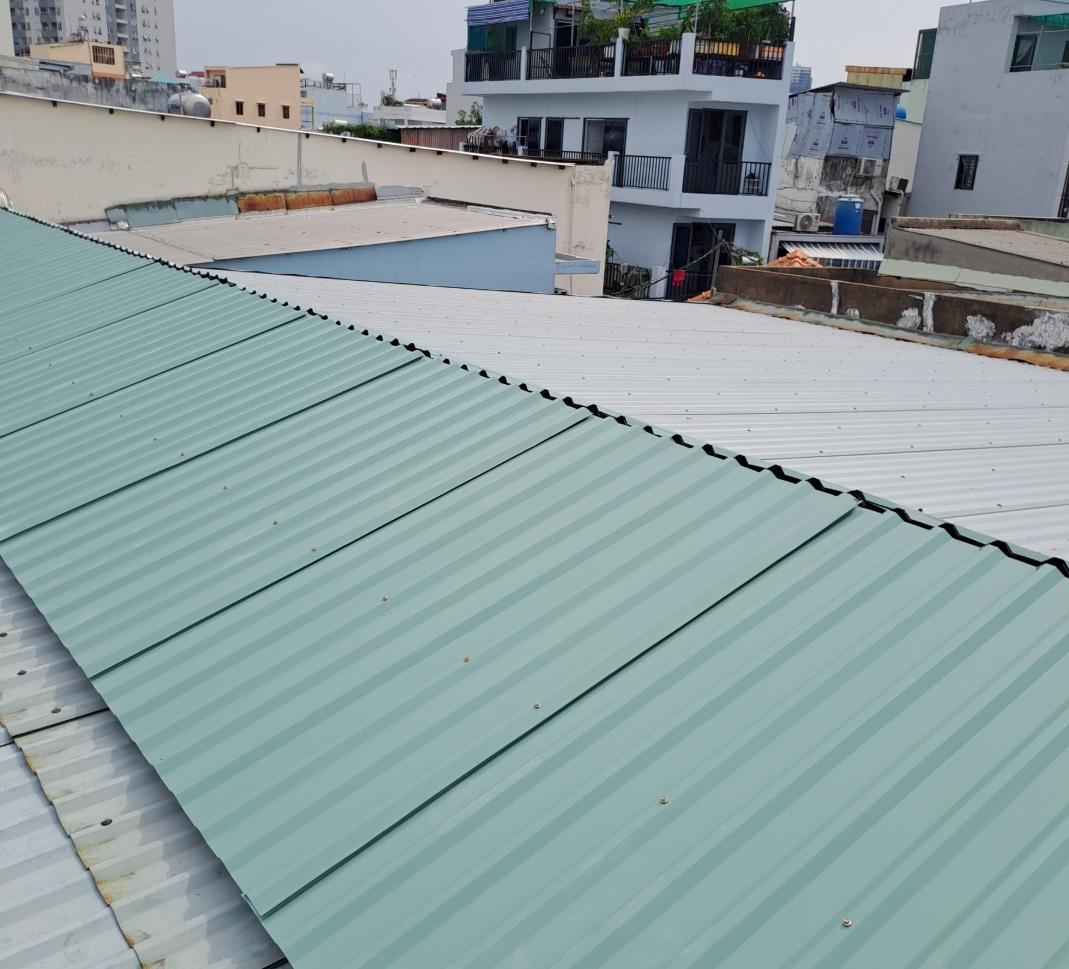 Thi công mái tôn trọn gói tại Vĩnh Cửu