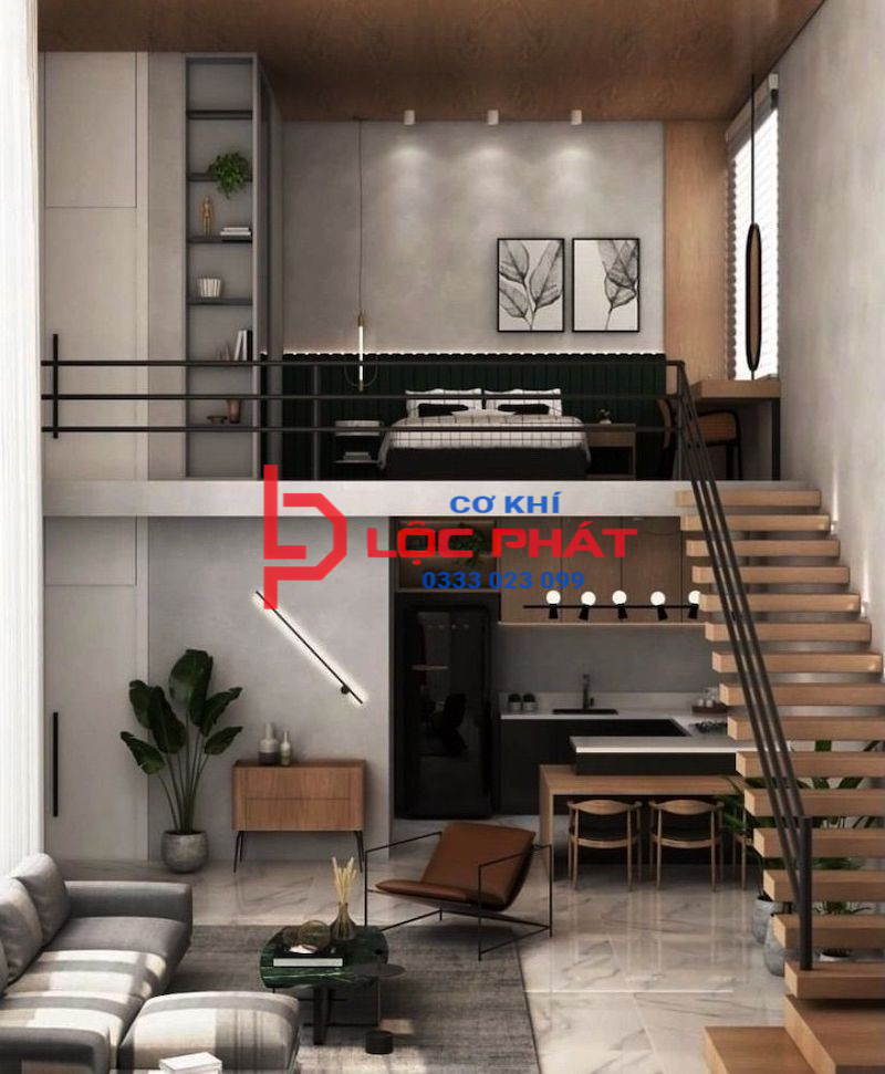 Địa chỉ thi công sàn gác lửng tại Hóc Môn