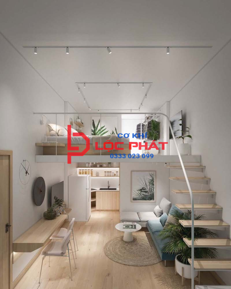 Thợ làm sàn gác lửng tại Thuận An