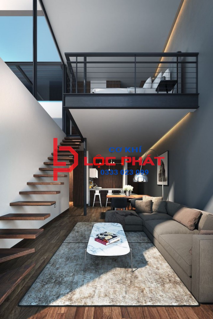 Thợ làm sàn gác lửng tại Thuận An