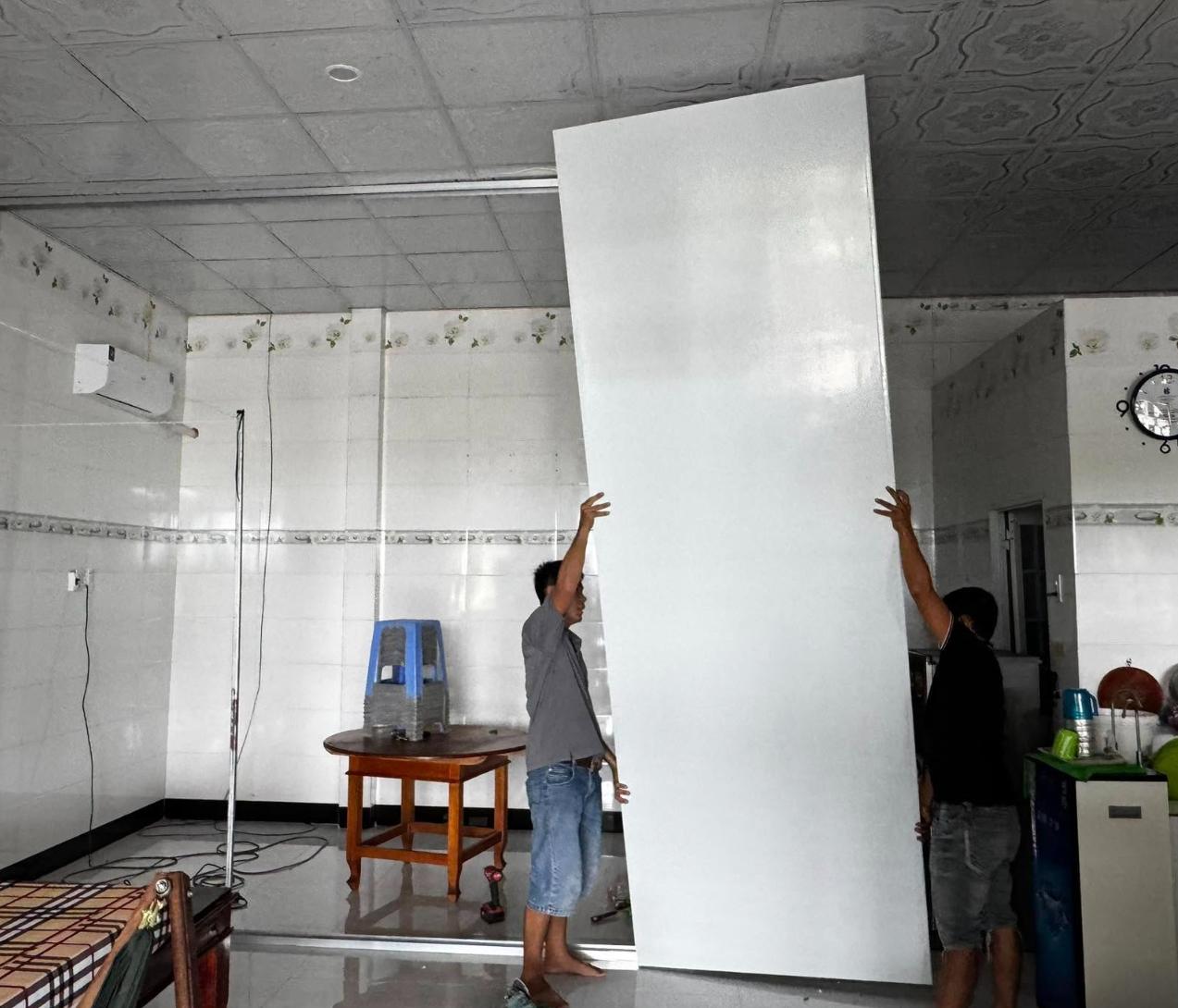 Thi công vách panel giá rẻ tại Bến Cát