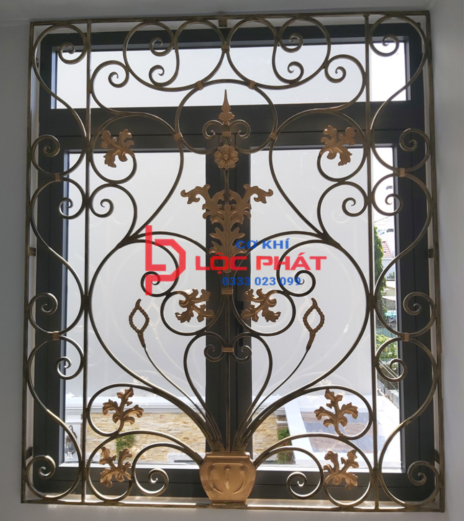 Thiết kế và lắp đặt bông bảo vệ cửa sổ tại Quận 12