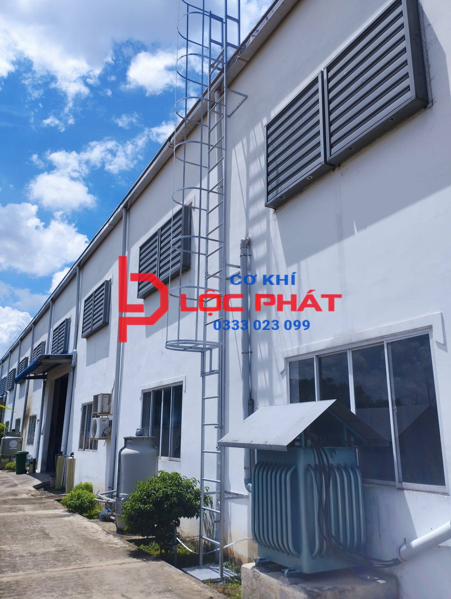Đơn vị làm cầu thang thoát hiểm tại Gò Vấp