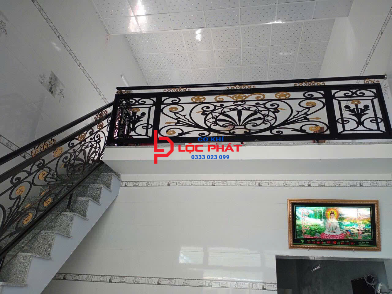 Đơn vị lắp đặt lan can cầu thang tại Dĩ An