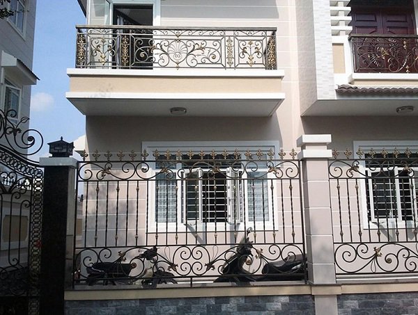 Làm hàng rào sắt đẹp tại Phường Hàng Gòn