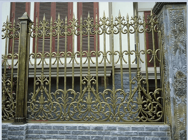 Thợ làm hàng rào sắt mỹ thuật tại Từ Văn Thố