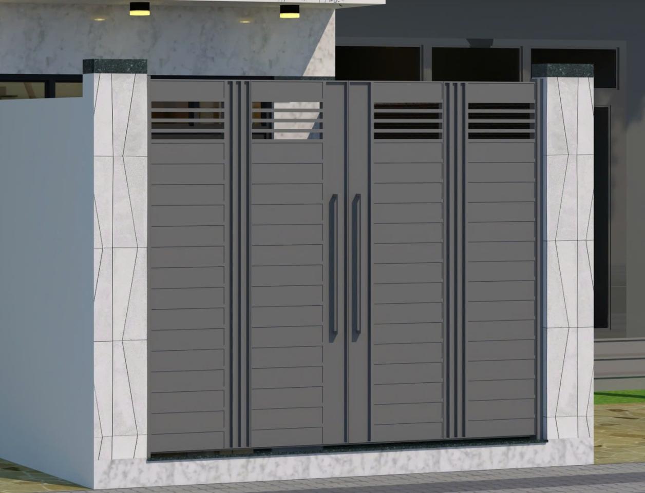 Thợ thi công cửa cổng sắt CNC tại Hiệp Thành