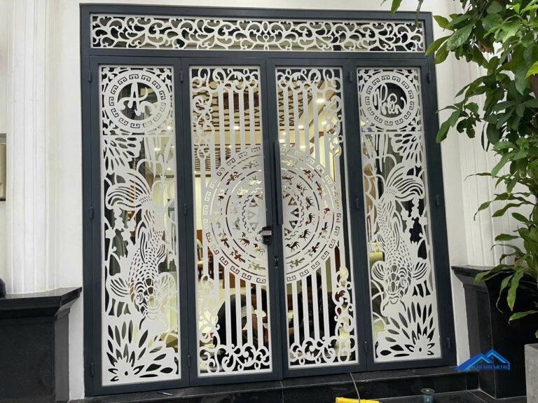 Thi công cửa cổng sắt CNC tại Phường Tam Hiệp