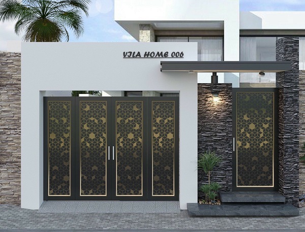 Thi công cửa cổng sắt CNC tại Xã Dầu Tiếng