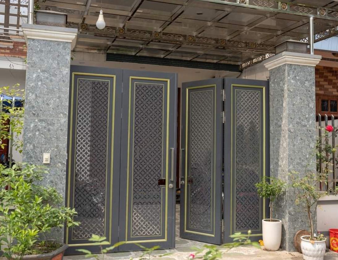 Thi công cửa cổng sắt CNC tại Xã Phước Hòa