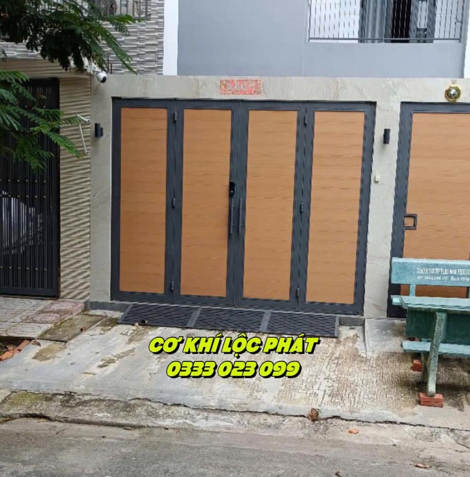 Thi công cửa cổng sắt giá rẻ tại Phường Thới Hóa