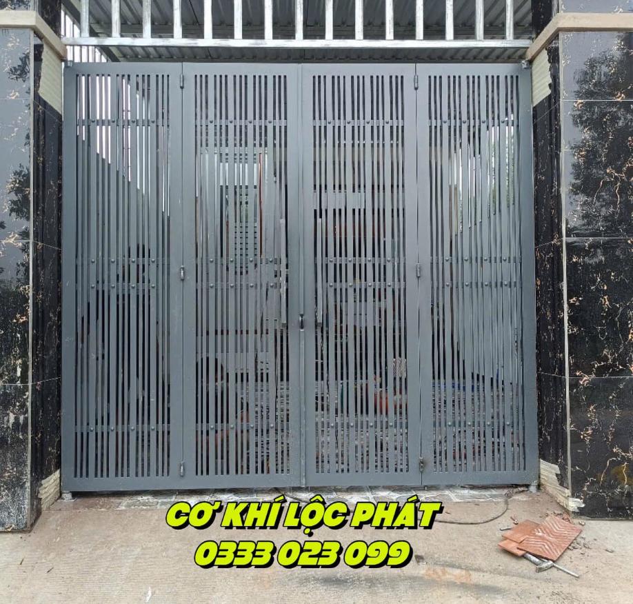 Thi công cửa cổng sắt giá rẻ tại Phường Thới Hóa