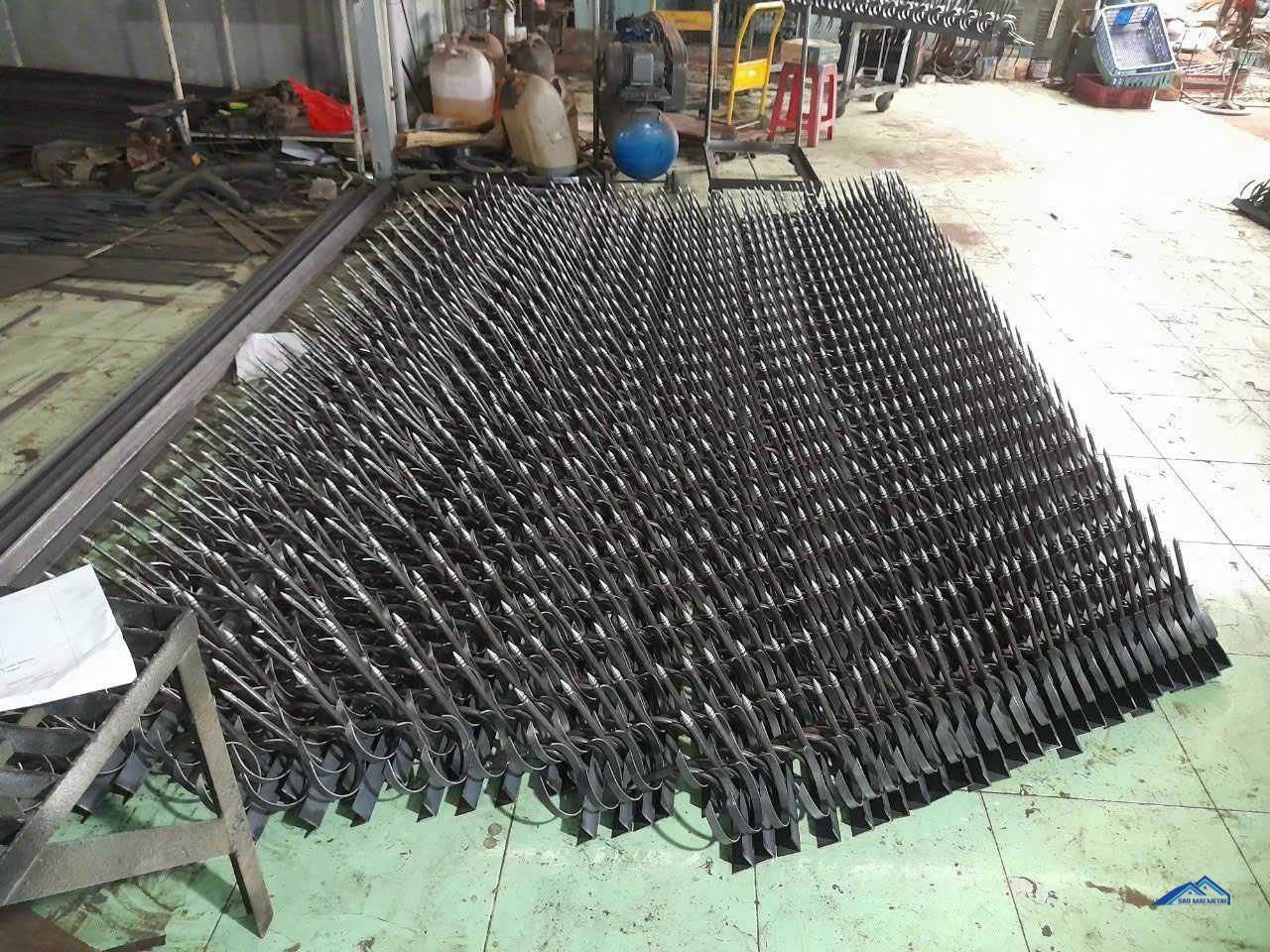 Thi công hàng rào chông sắt tại Phường Bình Lộc