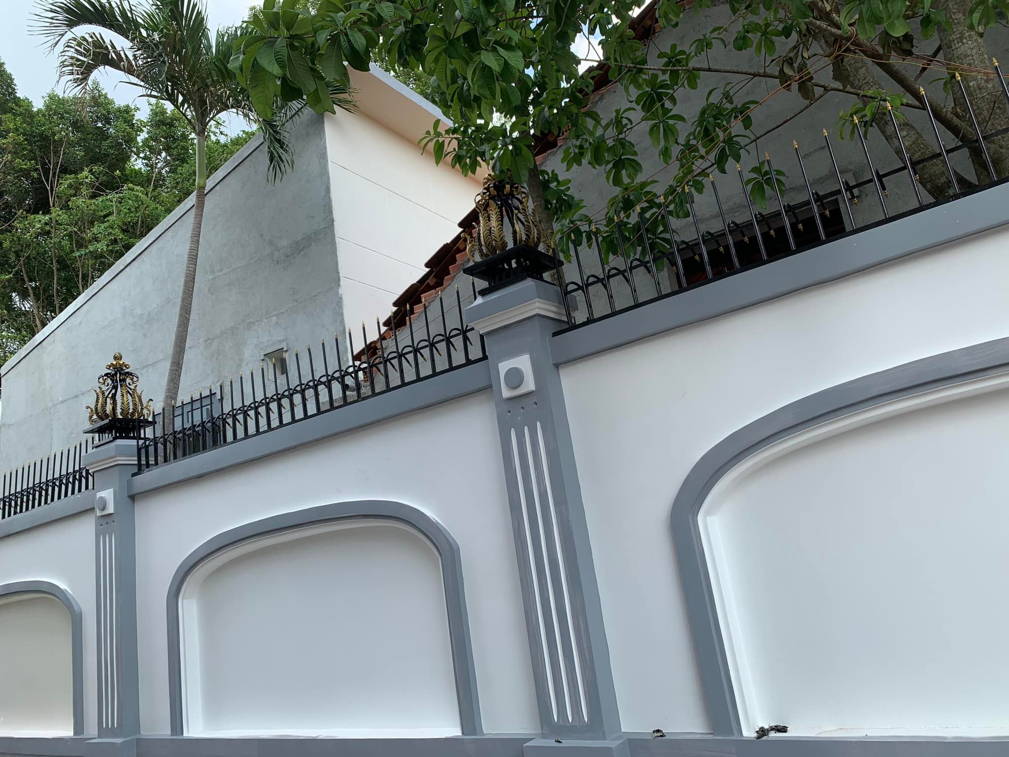 Thi công hàng rào chông sắt tại Phường Phú An