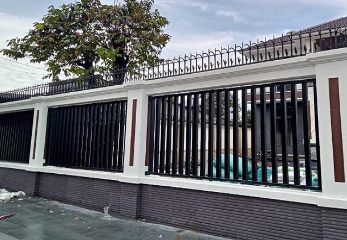 Thi công hàng rào sắt giá rẻ tại Phường Hố Nai
