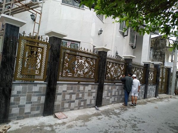 Thi công hàng rào sắt giá rẻ tại Phường Phước Long