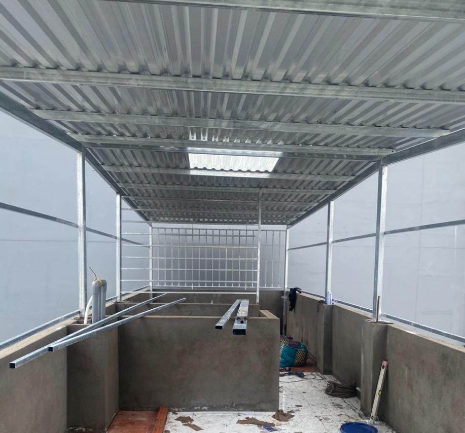 Thi công mái tôn đẹp tại phường An Phú