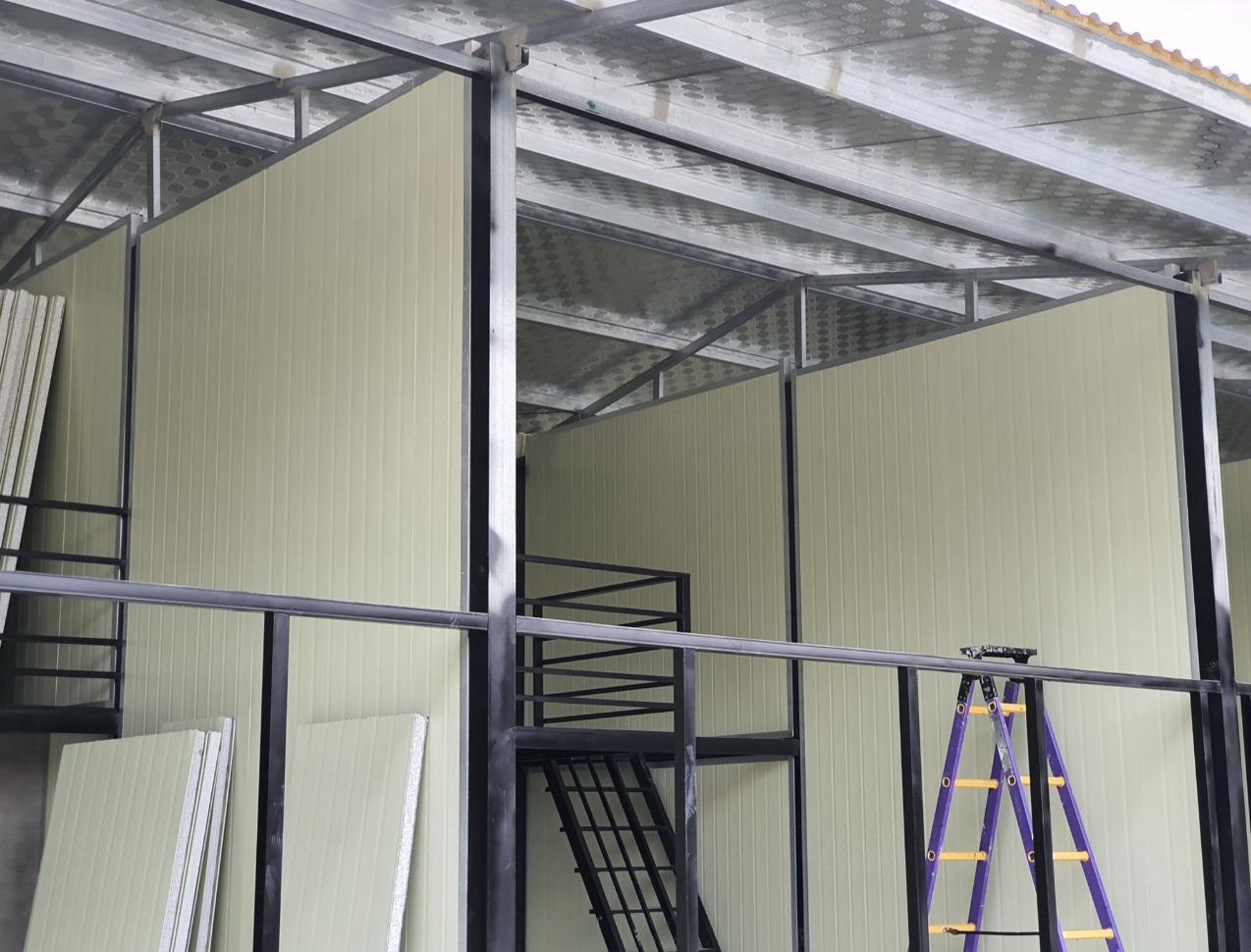 Thi công nhà Panel tại Định Hòa