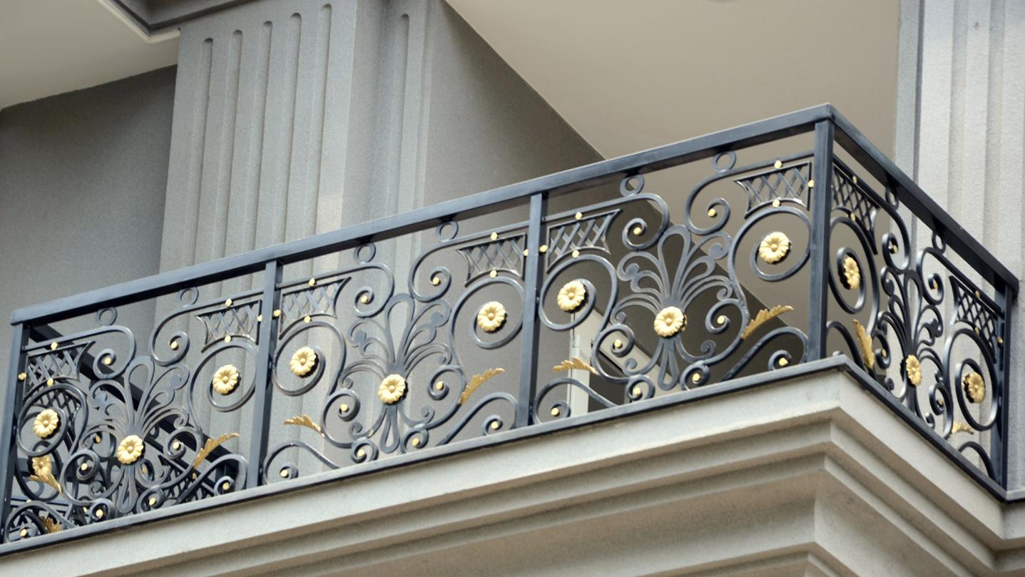 Thi công lan can sắt mỹ nghệ tại Phú Giáo