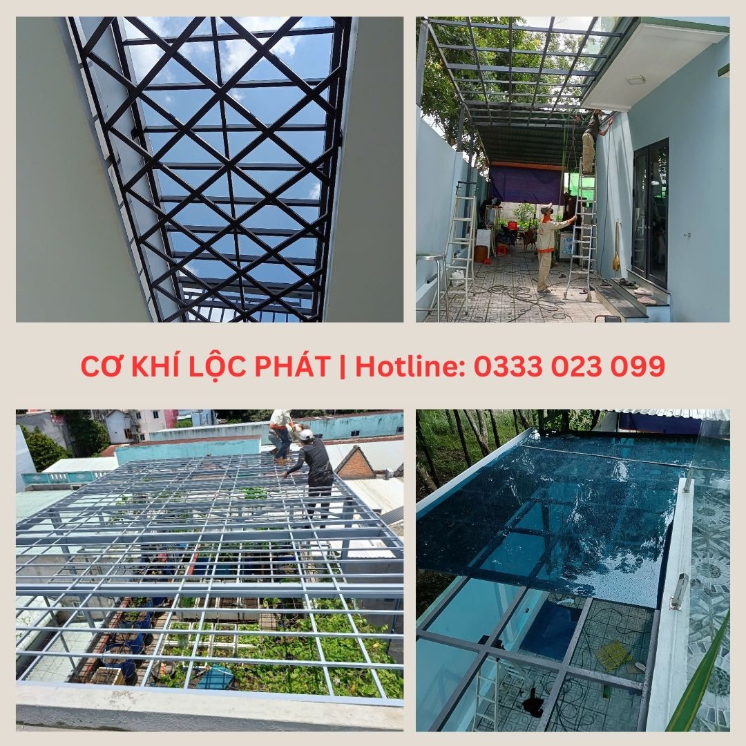 Đơn Vị Làm Khung Bảo Vệ Sân Thượng Tại Gò Vấp