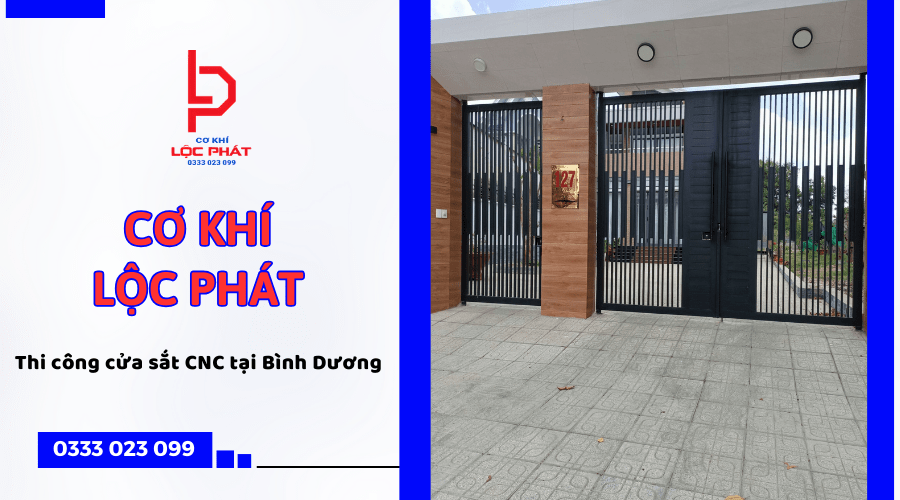 thi công cửa sắt CNC