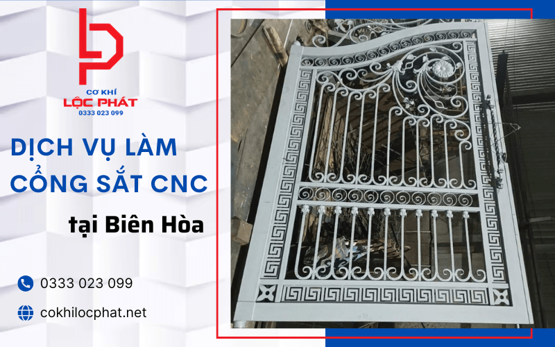 làm cổng sắt cnc