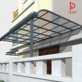 Dịch vụ thi công mái poly lấy sáng chuyên nghiệp, giá rẻ 