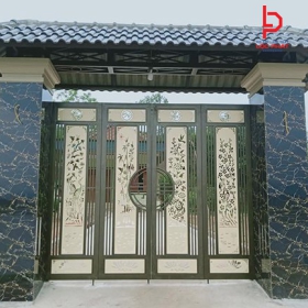 Mẫu Cửa Sắt 4 Cánh Đẹp Nhất 2022