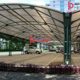 Làm mái poly tại Định Quán