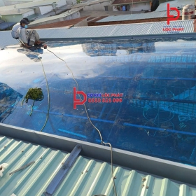 Làm mái poly tại Nhơn Trạch
