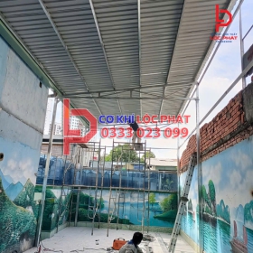Làm mái tôn tại Dĩ An