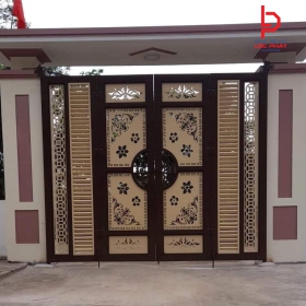 Thi công cửa cổng sắt CNC tại Phường Phú Lợi