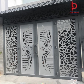 Thi công của cổng Sắt CNC tại Phường Thới An