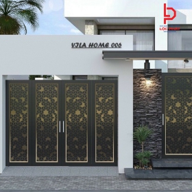 Thi công cửa cổng sắt CNC tại Xã Dầu Tiếng