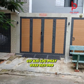 Thi công cửa cổng sắt giá rẻ tại Phường Thới Hóa