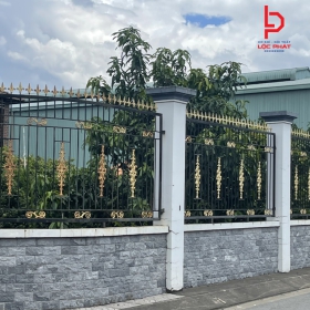 Thi công hàng rào sắt giá rẻ tại Quận 6