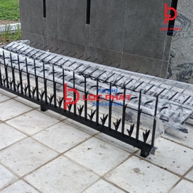 Thi công làm hàng rào chông sắt tại Thủ Đức