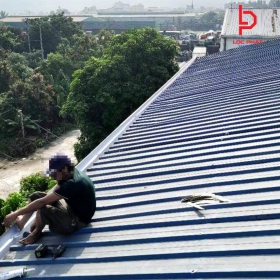 Thi công mái tôn chống nóng tại Tân Uyên