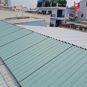 Thi công mái tôn trọn gói tại Vĩnh Cửu