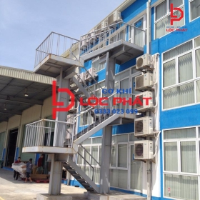 Xưởng lắp đặt cầu thang thoát hiểm tại Thủ Dầu Một