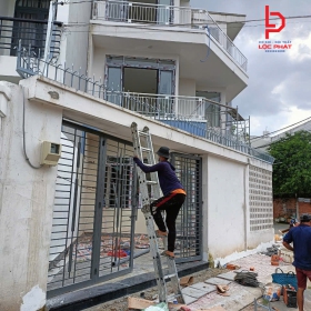 Thi công hàng rào chông sắt tại Thủ Đức - TP HCM