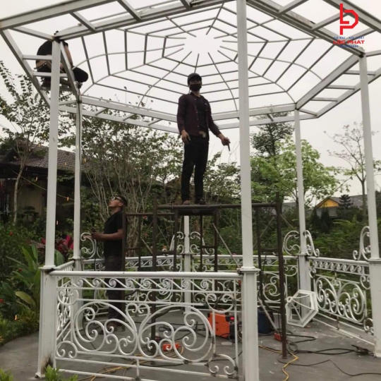 THI CÔNG KHUNG BẢO VỆ, CHUỒNG CỌP