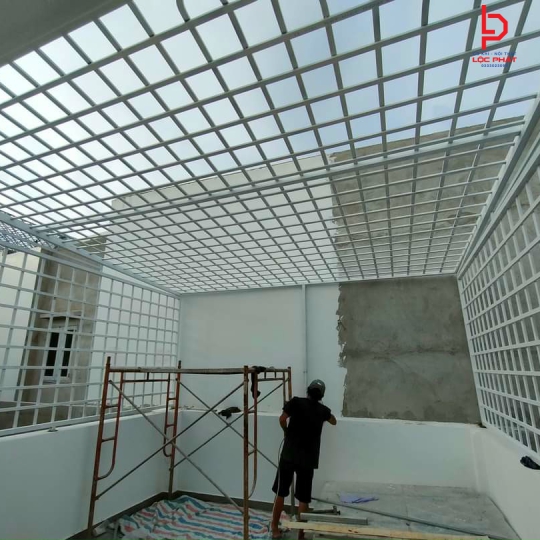 THI CÔNG KHUNG BẢO VỆ, CHUỒNG CỌP