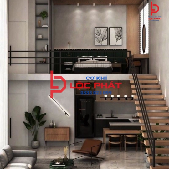 Địa chỉ thi công sàn gác lửng tại Hóc Môn