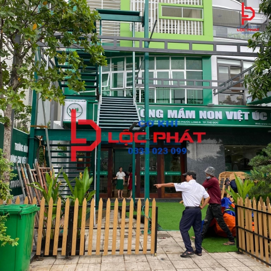 Báo giá cầu thang thoát hiểm tại Củ Chi