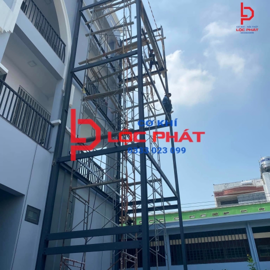 Báo giá cầu thang thoát hiểm tại Củ Chi