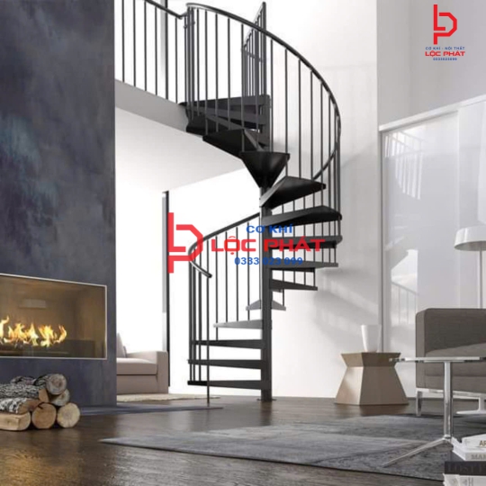 Báo giá cầu thang xoắn ốc tại Quận 12